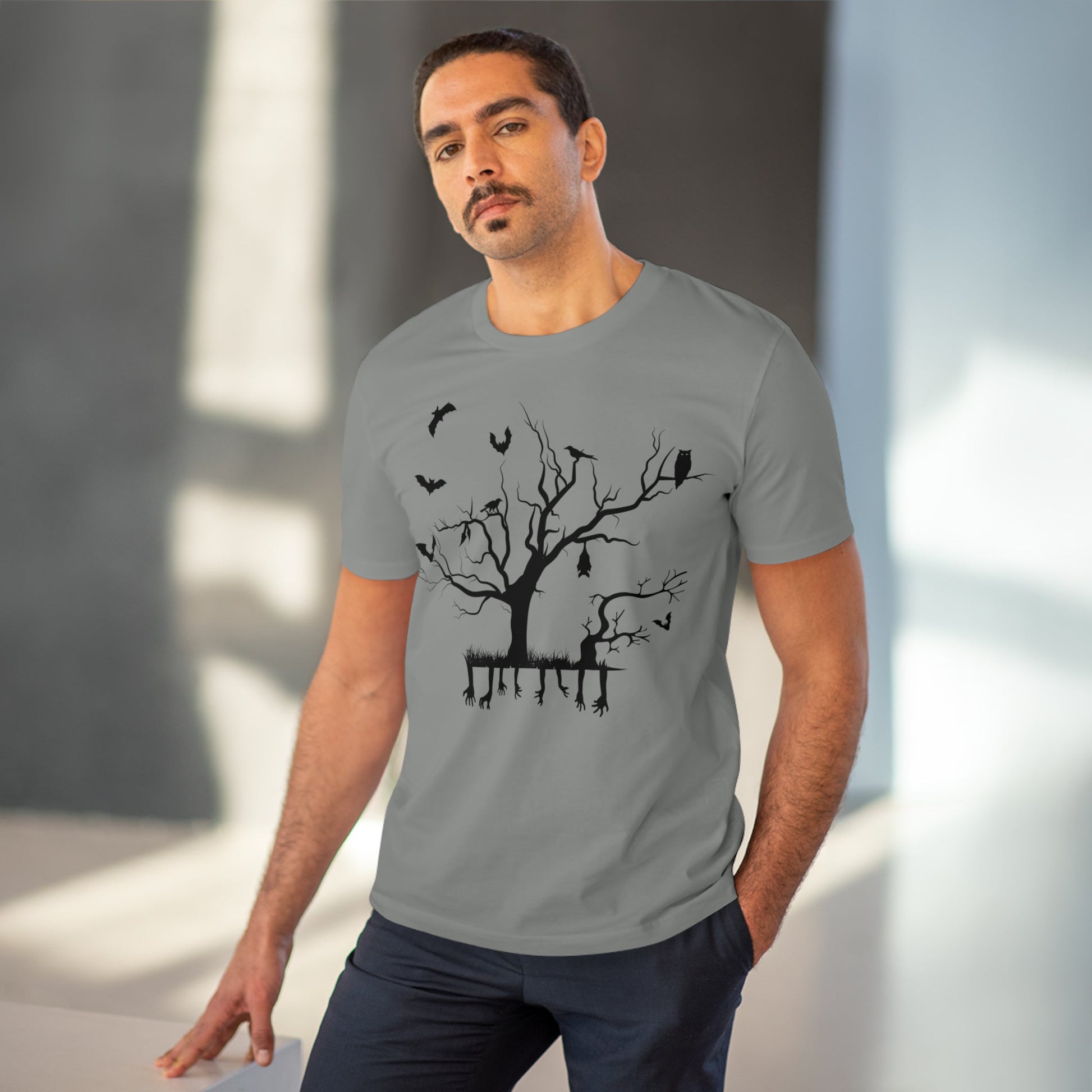 Halloween Branch Organic Creator T-shirt - Unisex-79