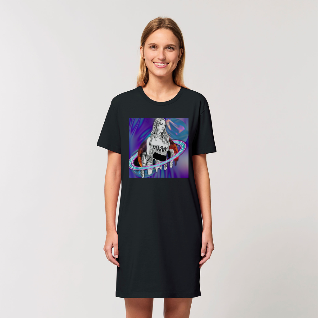 Outerspace3 Organic T-Shirt Dress-1