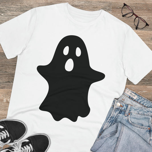 Ghost Halloween Organic T-shirt - Unisex-10