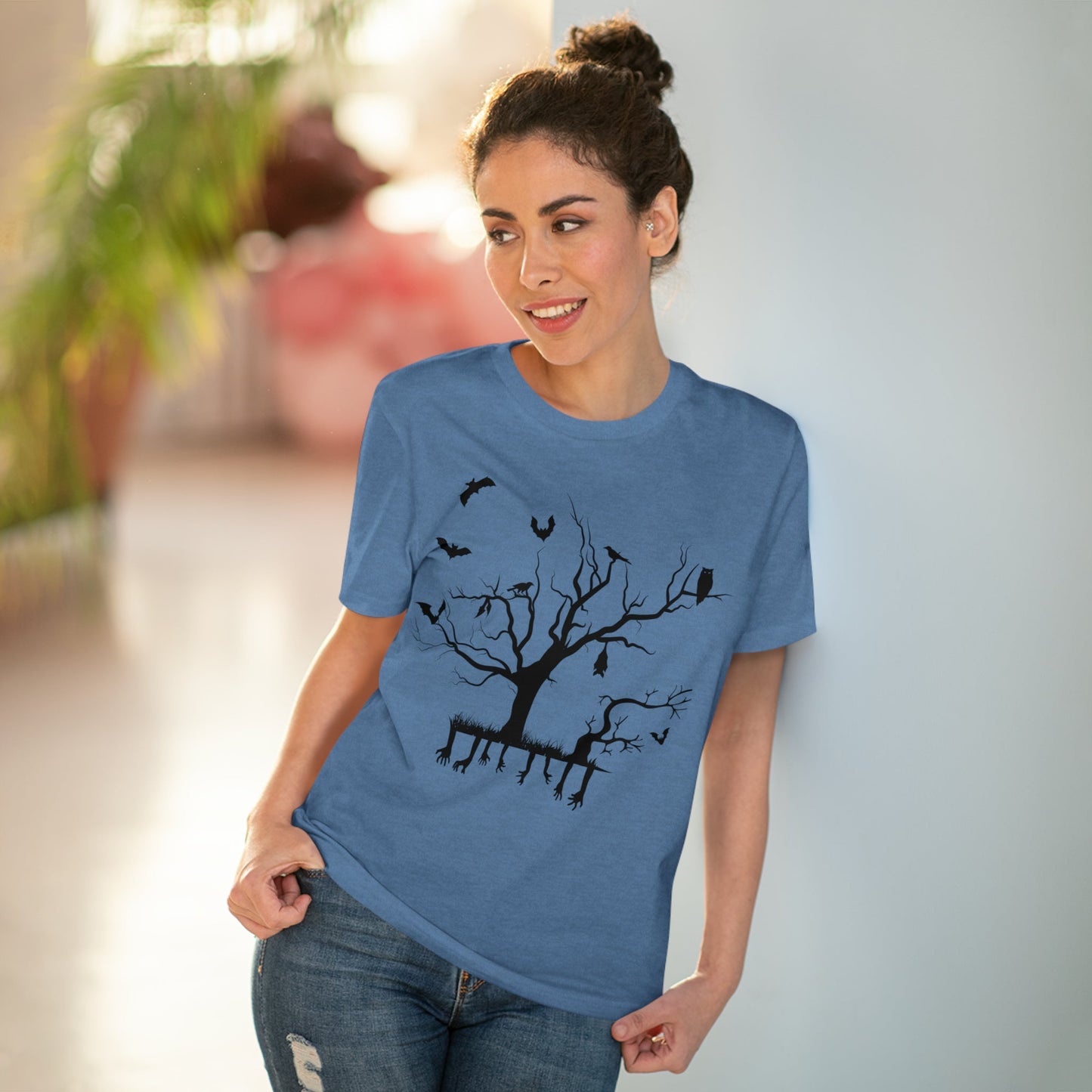 Halloween Branch Organic Creator T-shirt - Unisex-10