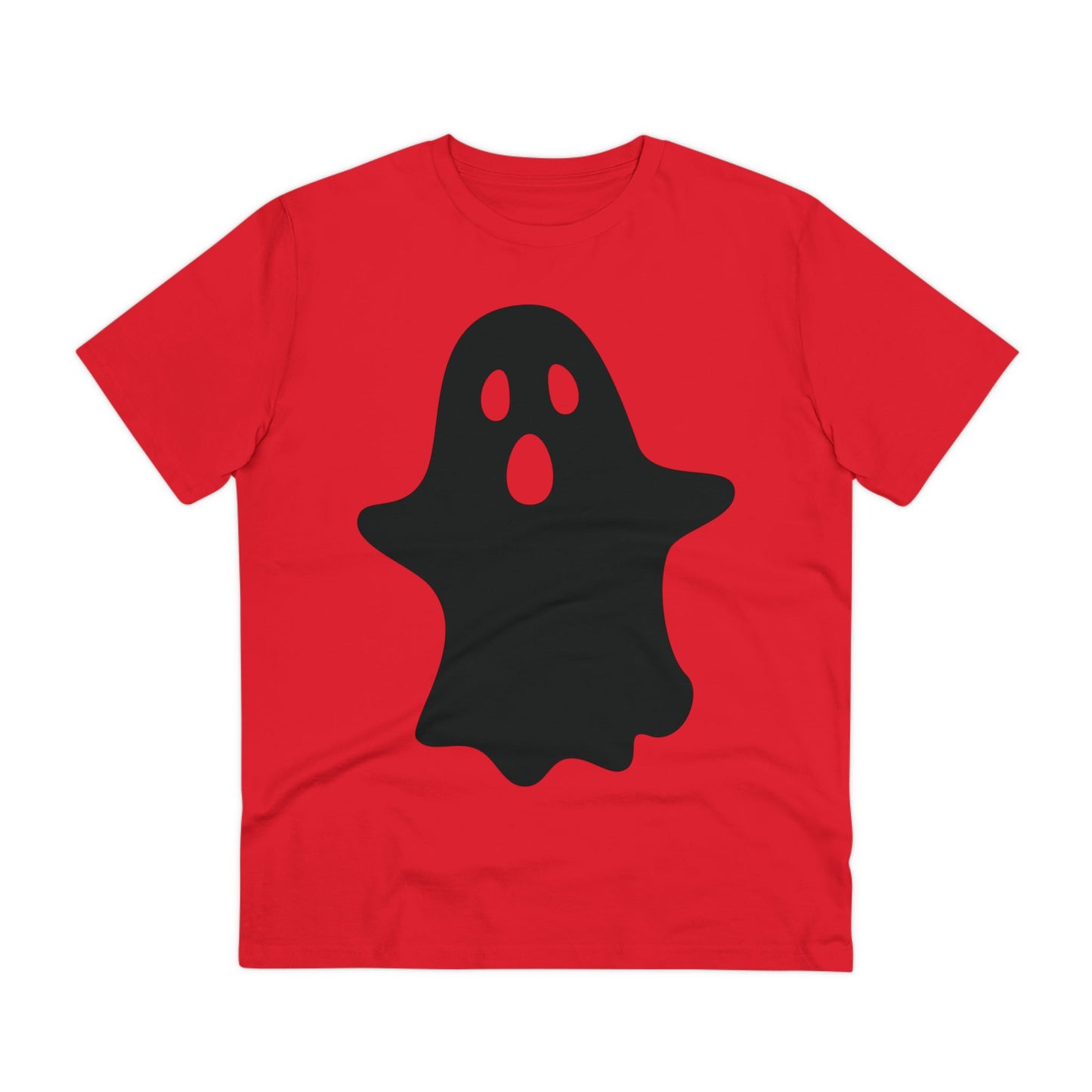 Ghost Halloween Organic T-shirt - Unisex-0