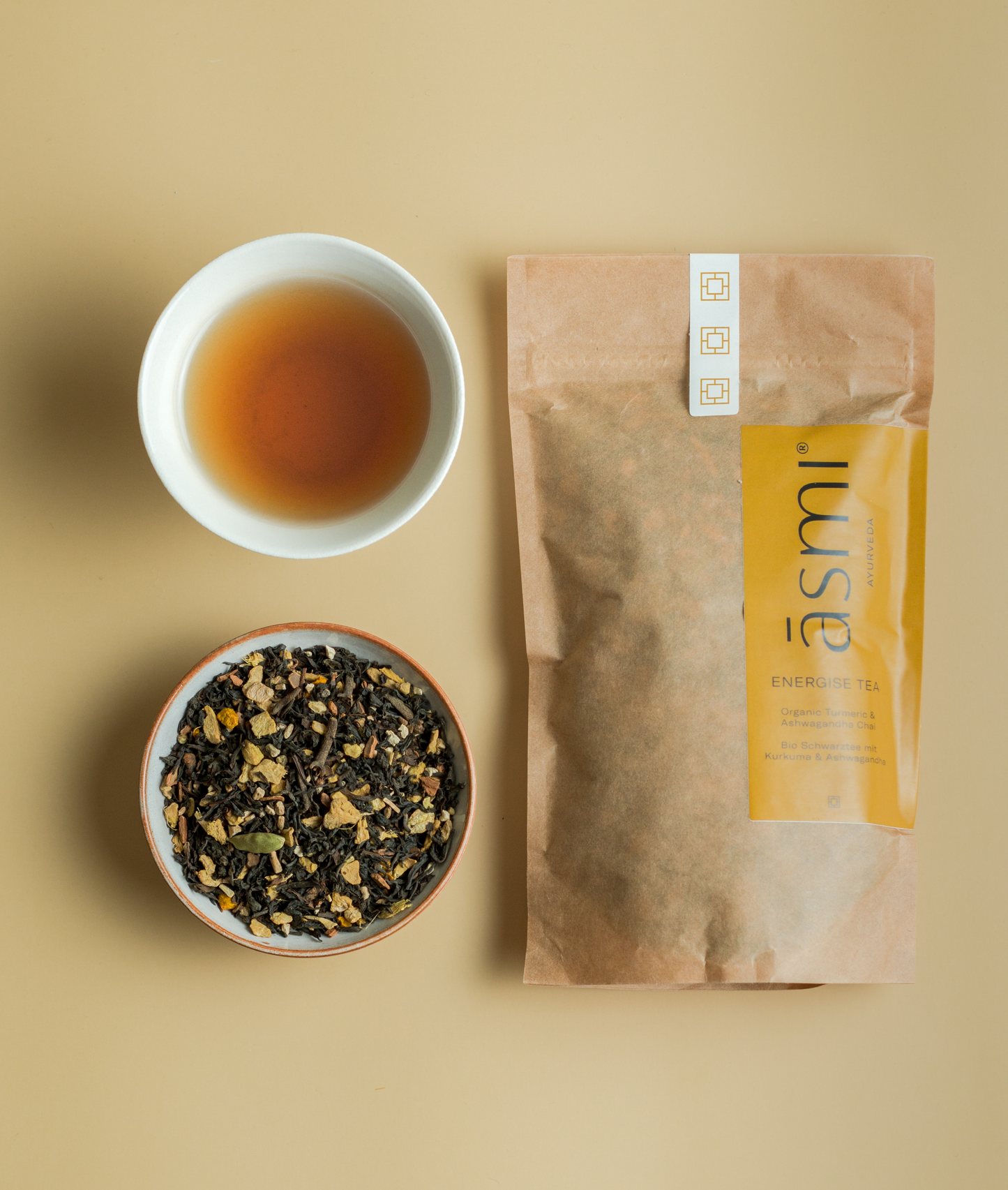 āsmi Tea Set Relax, Energy & Purify - Eco Paper Bag-1