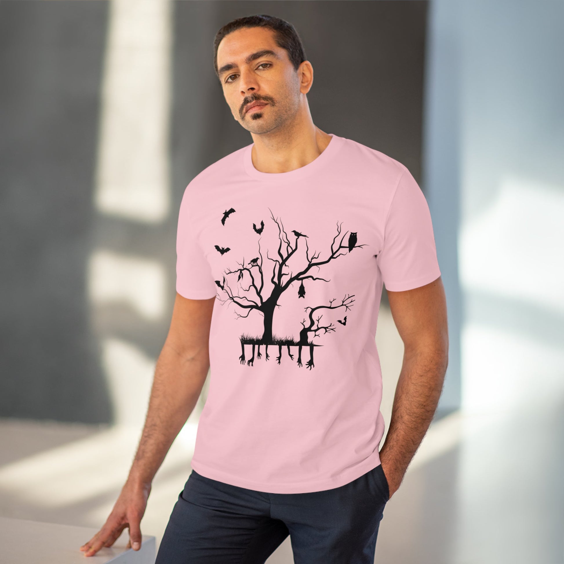 Halloween Branch Organic Creator T-shirt - Unisex-39