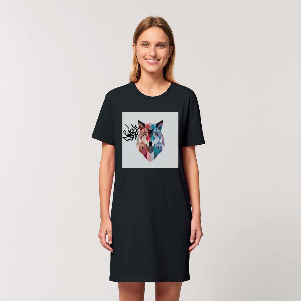 Vibes Organic T-Shirt Dress-1