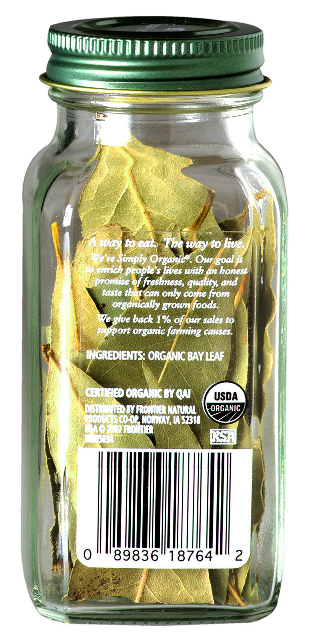 Simply Organic Bay Leaf Certified Organic (6x0.14Oz)-1