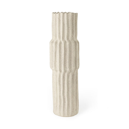 23" Jumbo Organic Textured Sand Vase-0