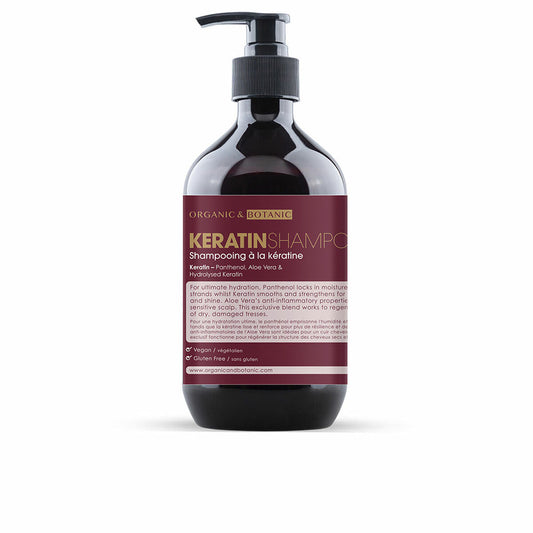 Šampon Organic & Botanic Keratin (500 ml)-0
