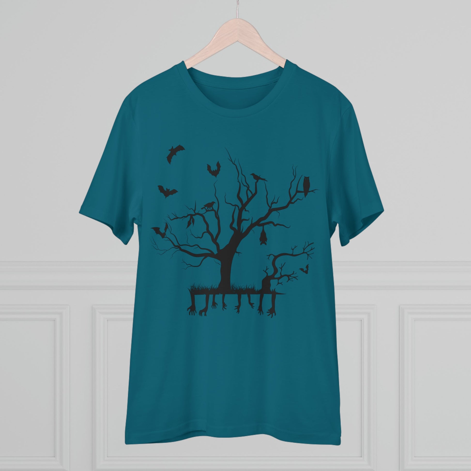 Halloween Branch Organic Creator T-shirt - Unisex-43