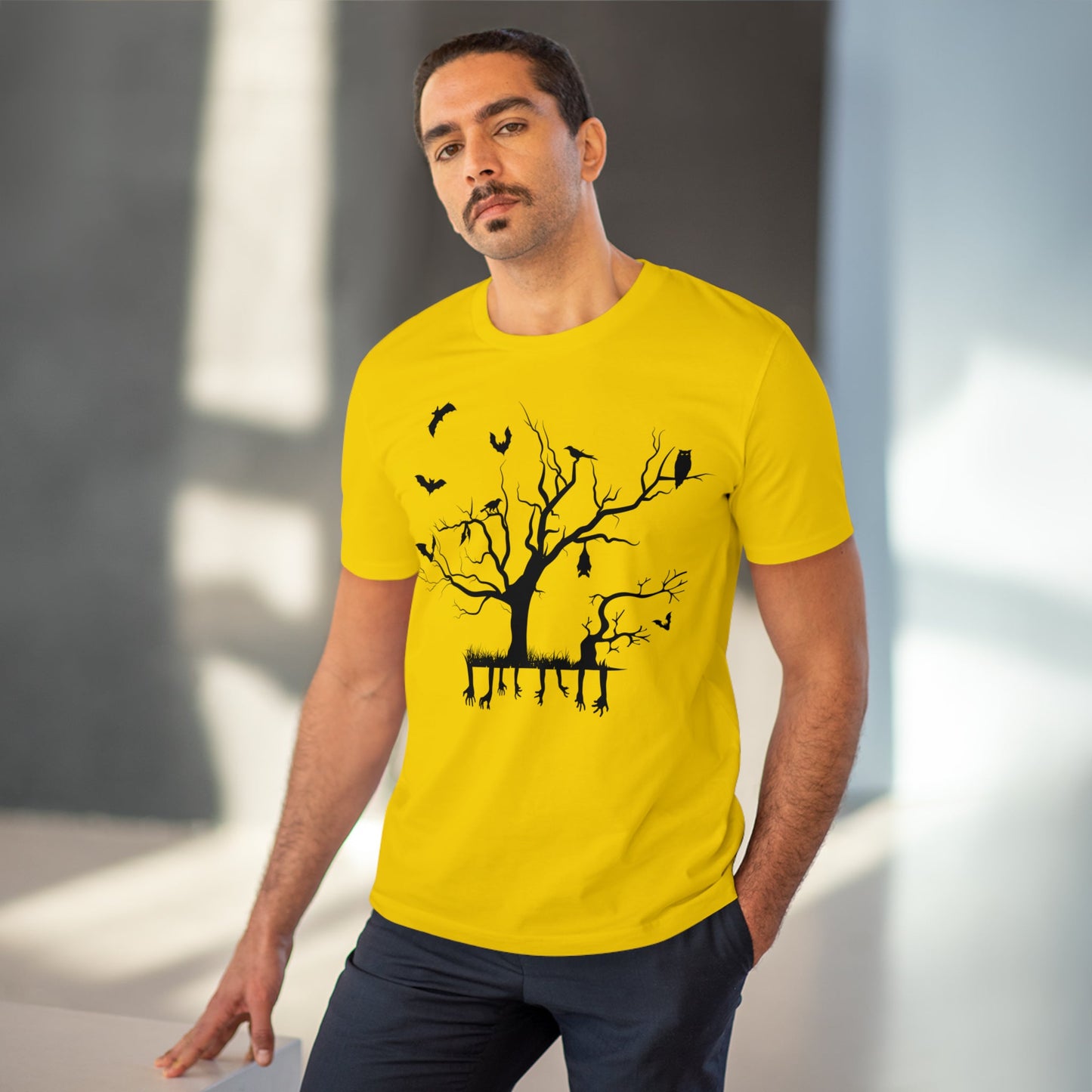 Halloween Branch Organic Creator T-shirt - Unisex-59