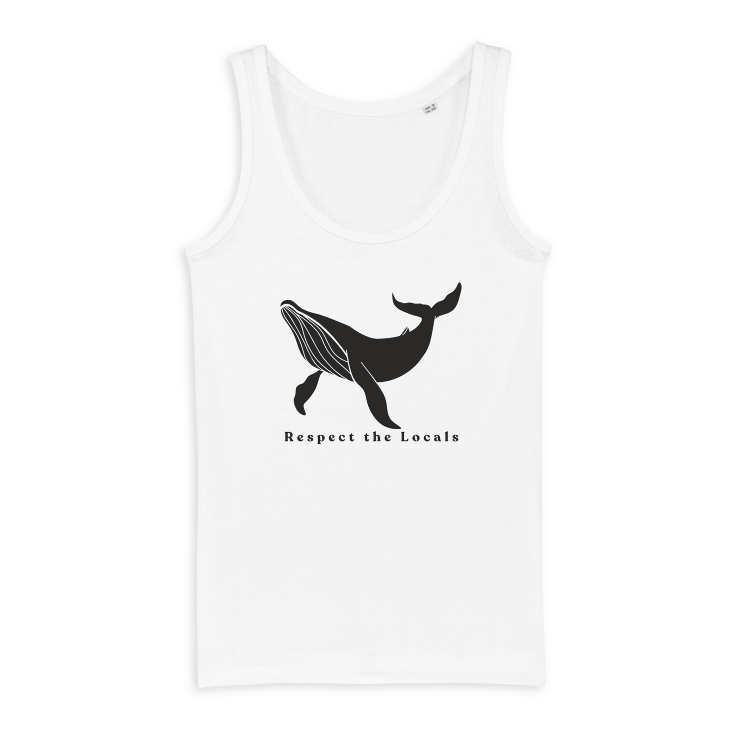 Respect the Locals - Unisex Organic Tank-2