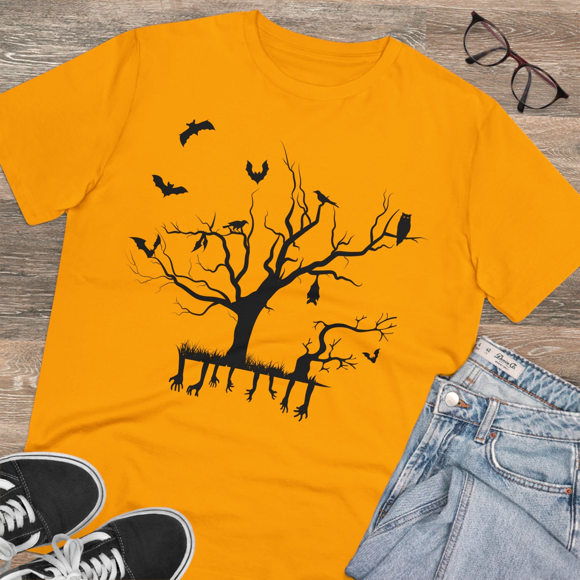 Halloween Branch Organic Creator T-shirt - Unisex-47