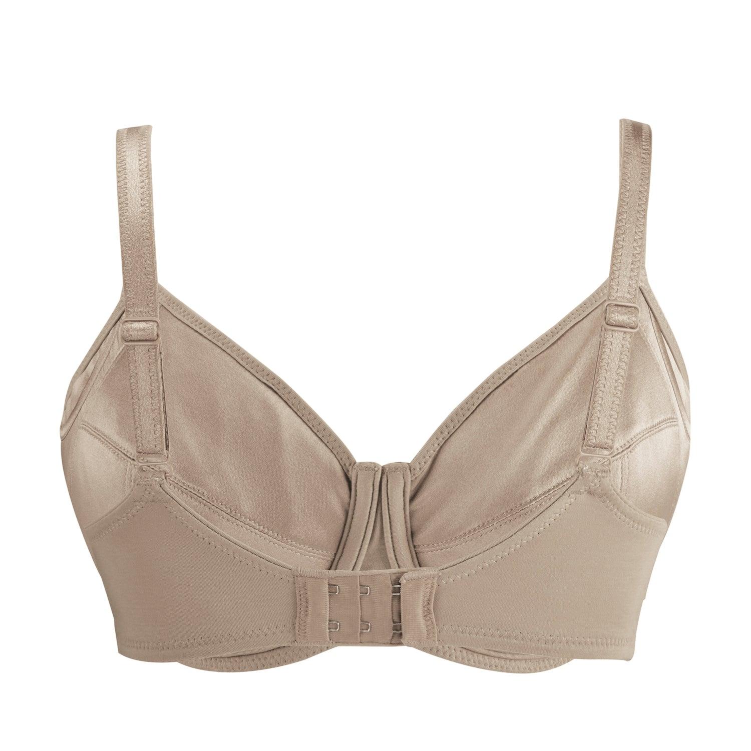 Shell-Underwired Silk & Organic Cotton Full Cup Bra with removable paddings-3