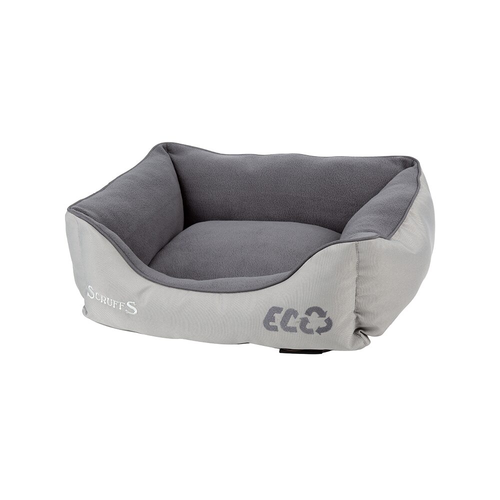 Eco Box Dog Bed (in Grey) by Scruffs-2