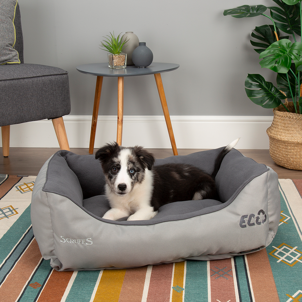 Eco Box Dog Bed (in Grey) by Scruffs-1