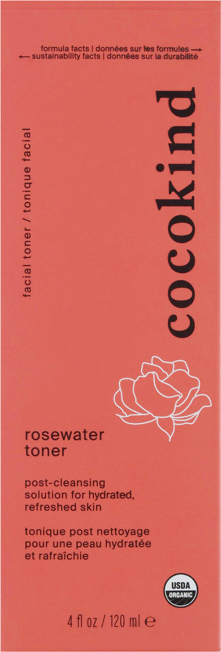 Cocokind Organic Rosewater Facial Toner (1x4 OZ)-1