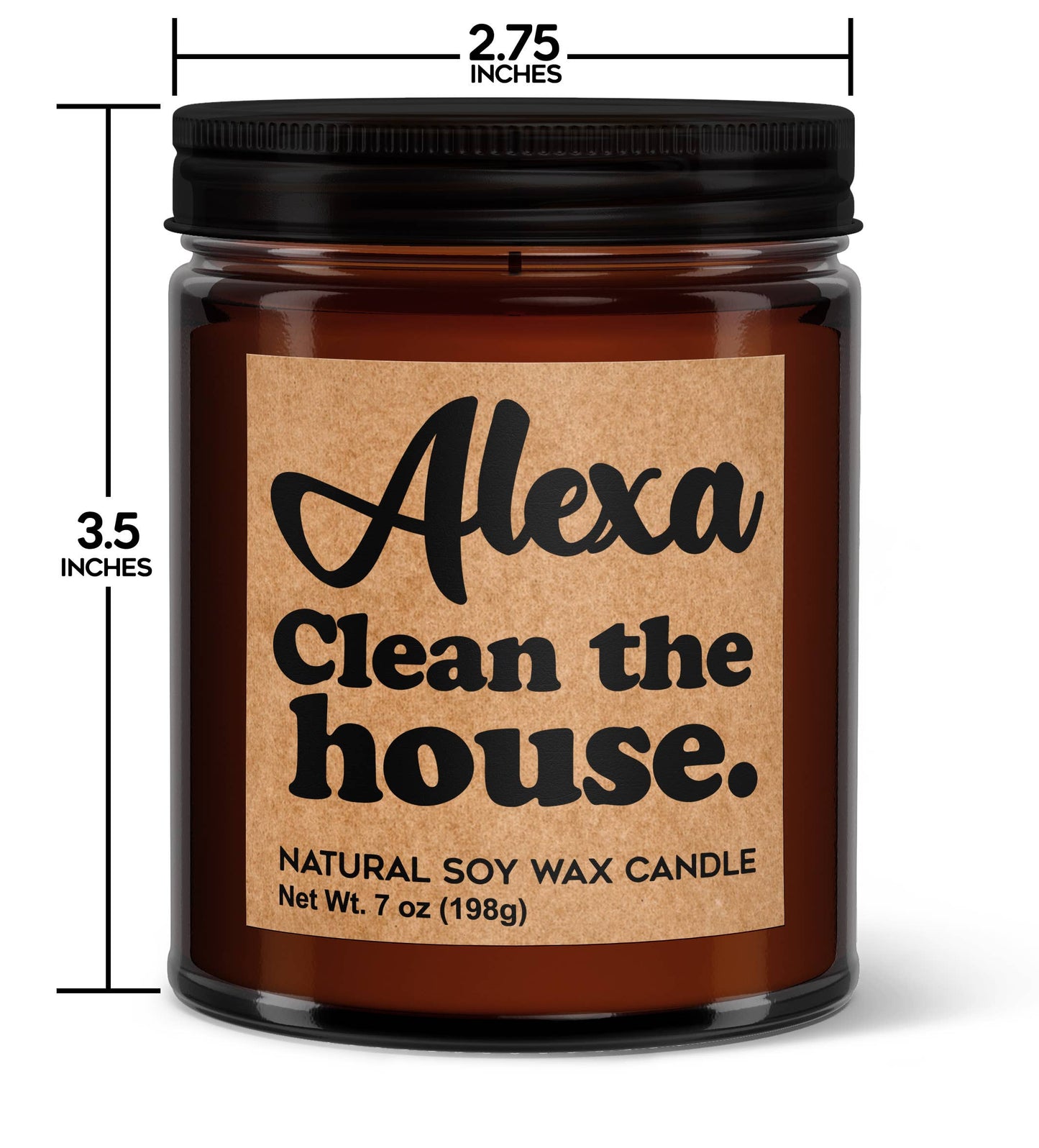 Alexa Clean the House Soy Candle - Votive Soy Candle-1