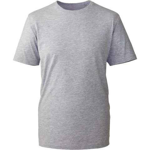 Anthem Organic/Vegan T-shirt - Grey Marl-0