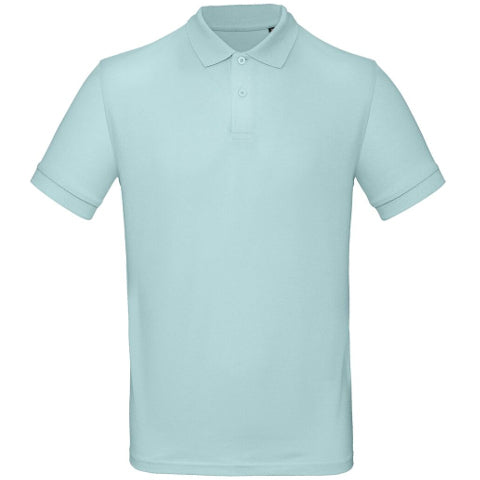 B&C Men's Inspire Organic Polo - Millennial Mint-0