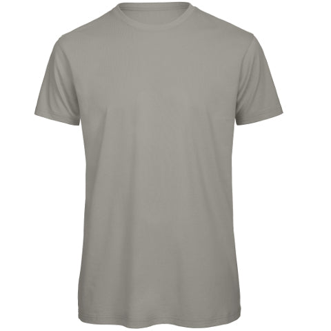 B&C Inspire Organic Men's T-Shirt - Light Grey-0