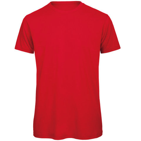 B&C Inspire Organic Men's T-Shirt - Red-0