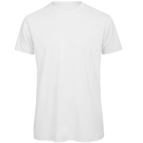B&C Inspire Organic Men's T-Shirt - White-0