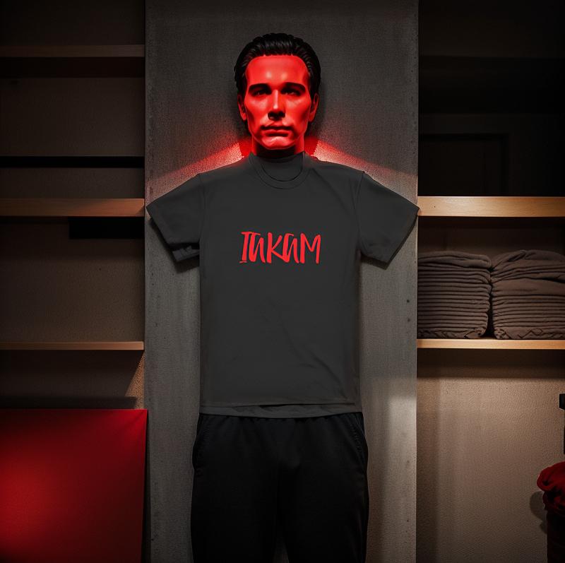 IAKAM Red Organic Adult T-Shirt-0
