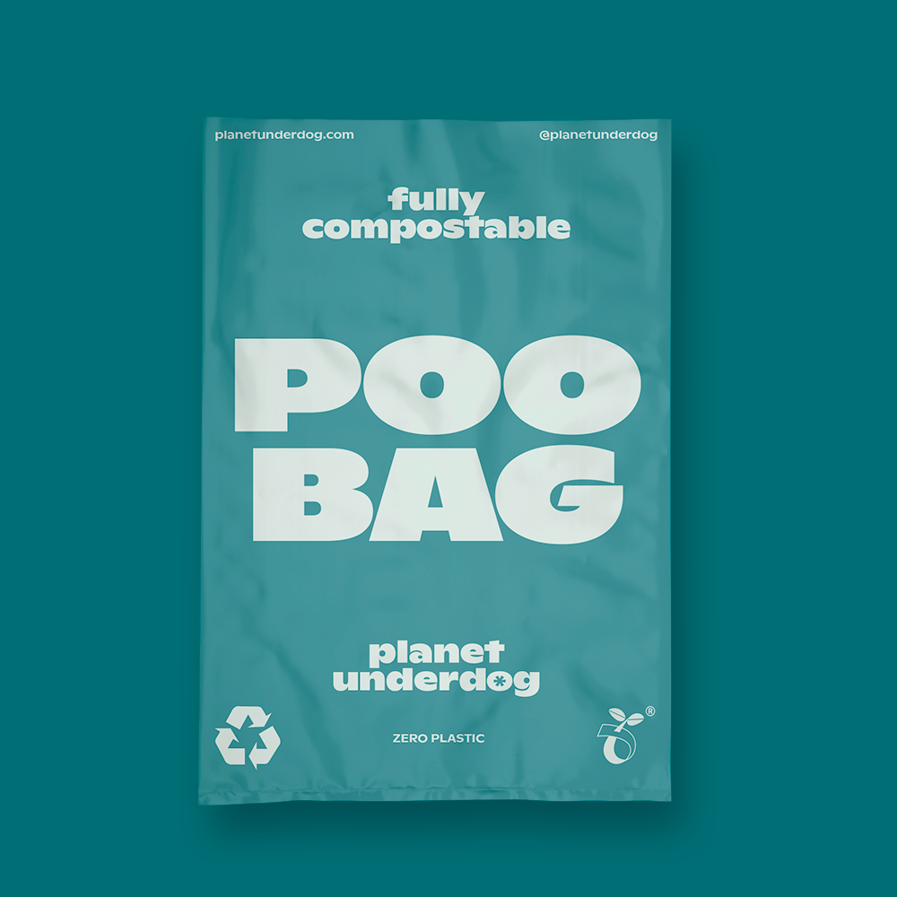 60 Planet Underdog Compostable Dog Poop Bags - Green Box-5