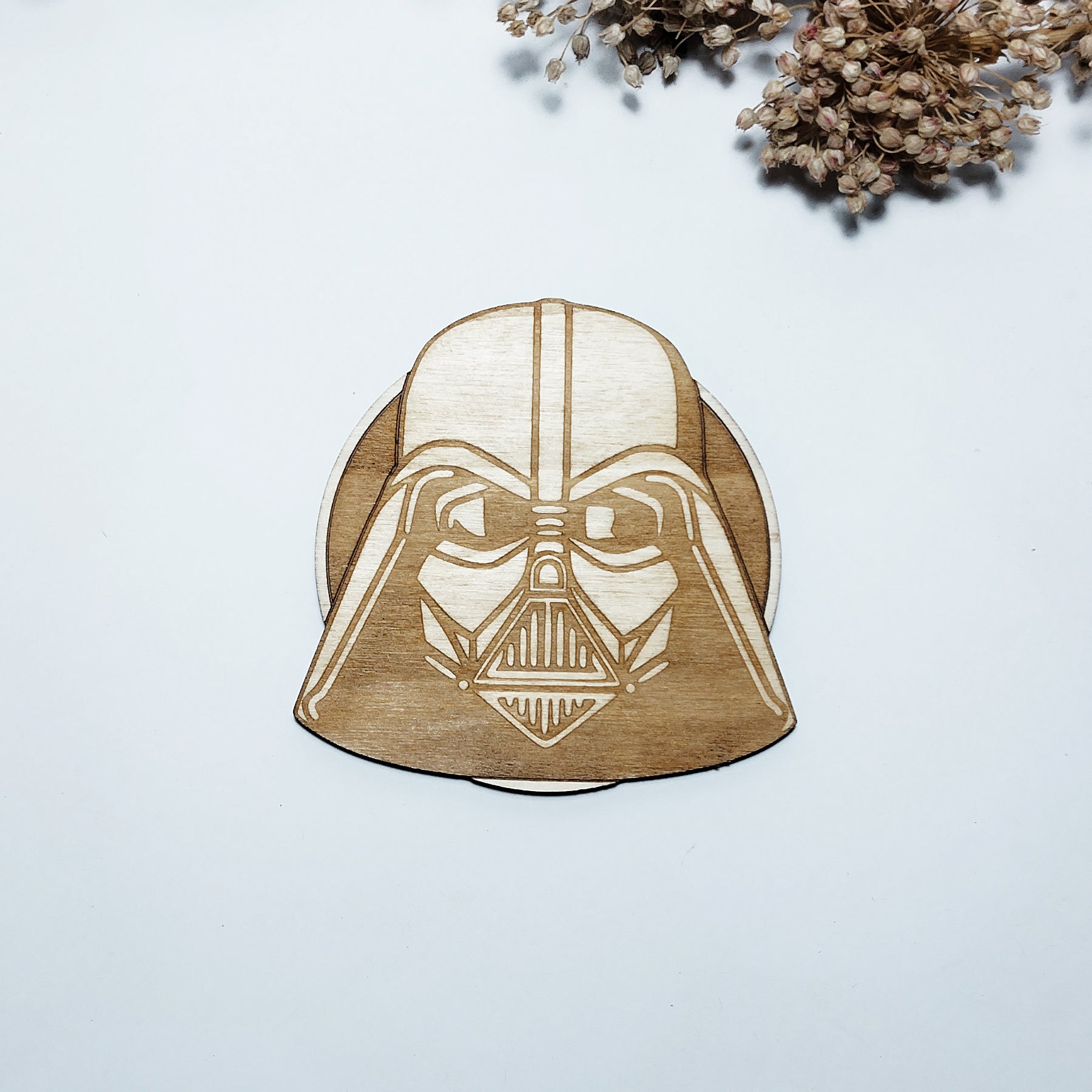Set of 8 Star Wars Wooden Coasters - Handmade Gift - Housewarming - Wood Kitchenware-6