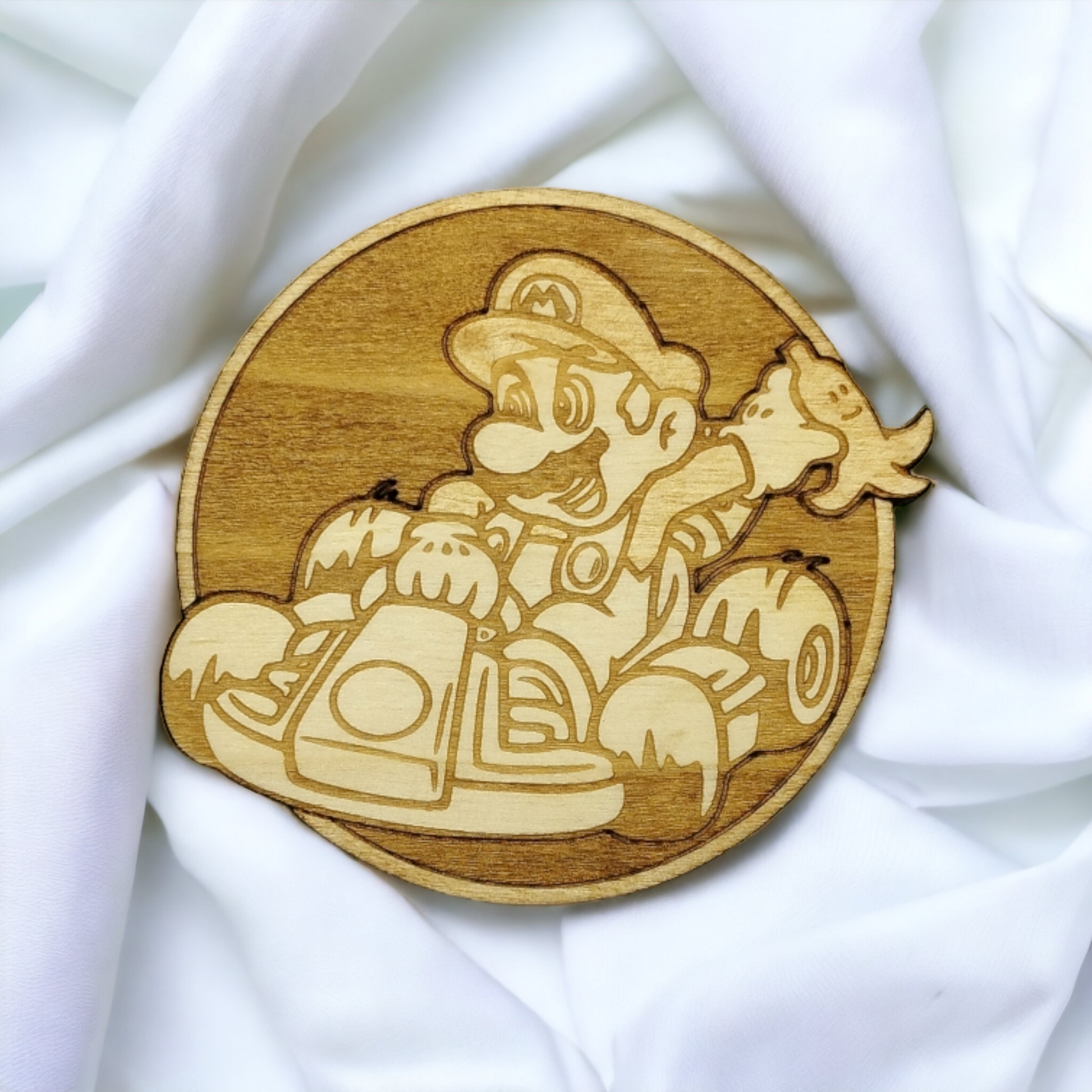 Set of 6 Mario Kart Wooden Coasters - Handmade Gift - Housewarming - Wood Kitchenware - Guardians of The Galaxy-2