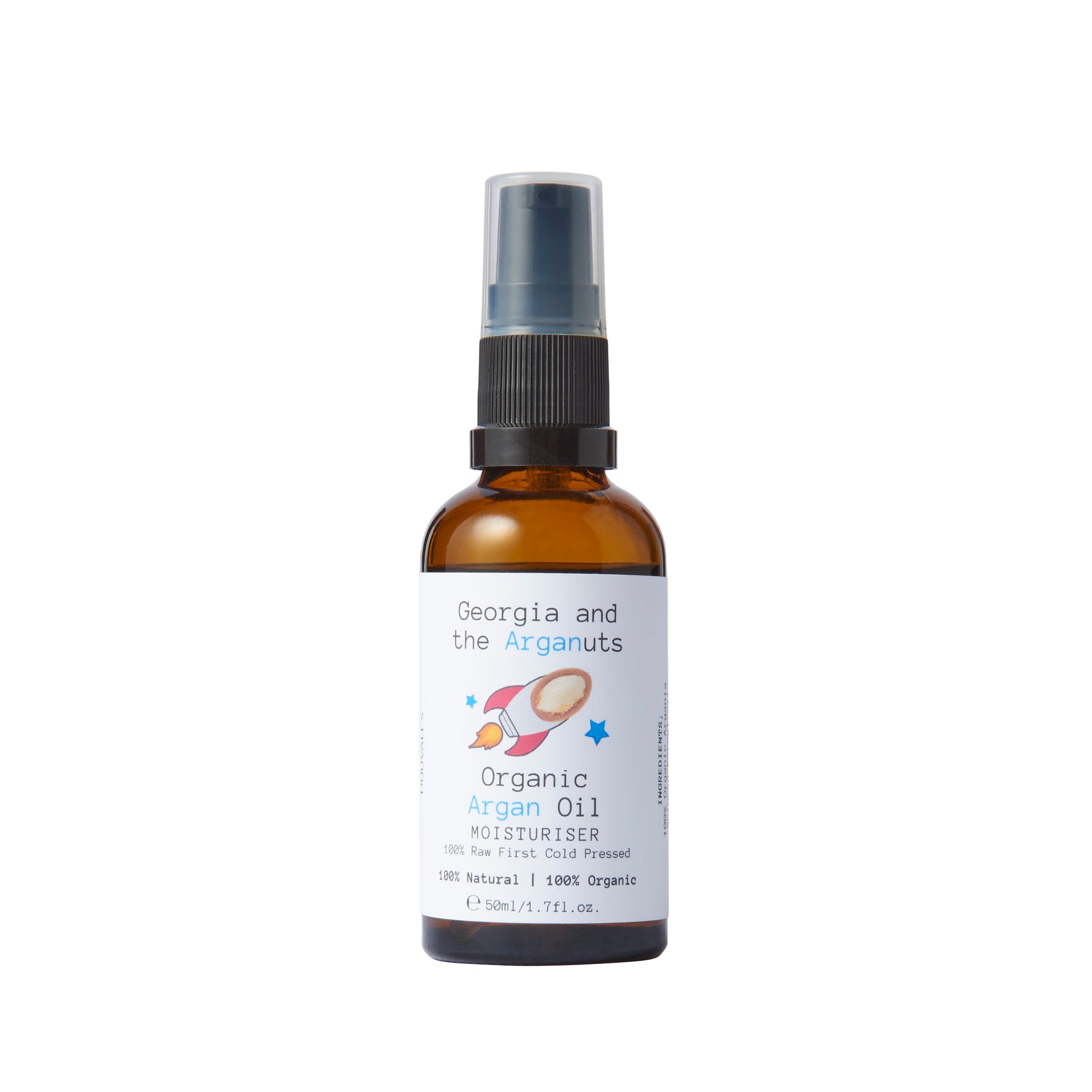 Georgia and the Arganuts Children's Organic Argan Oil Moisturiser 50ml | Nourishing and Soothing Care for Sensitive Skin-1