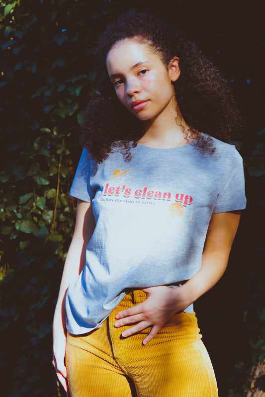 Let's Clean Up Organic Cotton Tee-0