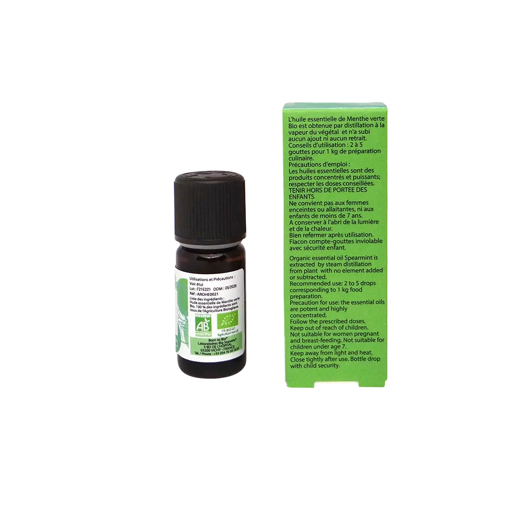 Organic spearmint essential oil-1