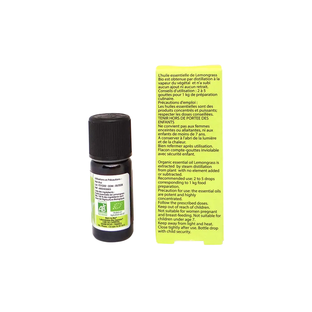 Organic Lemongrass essential oil-1
