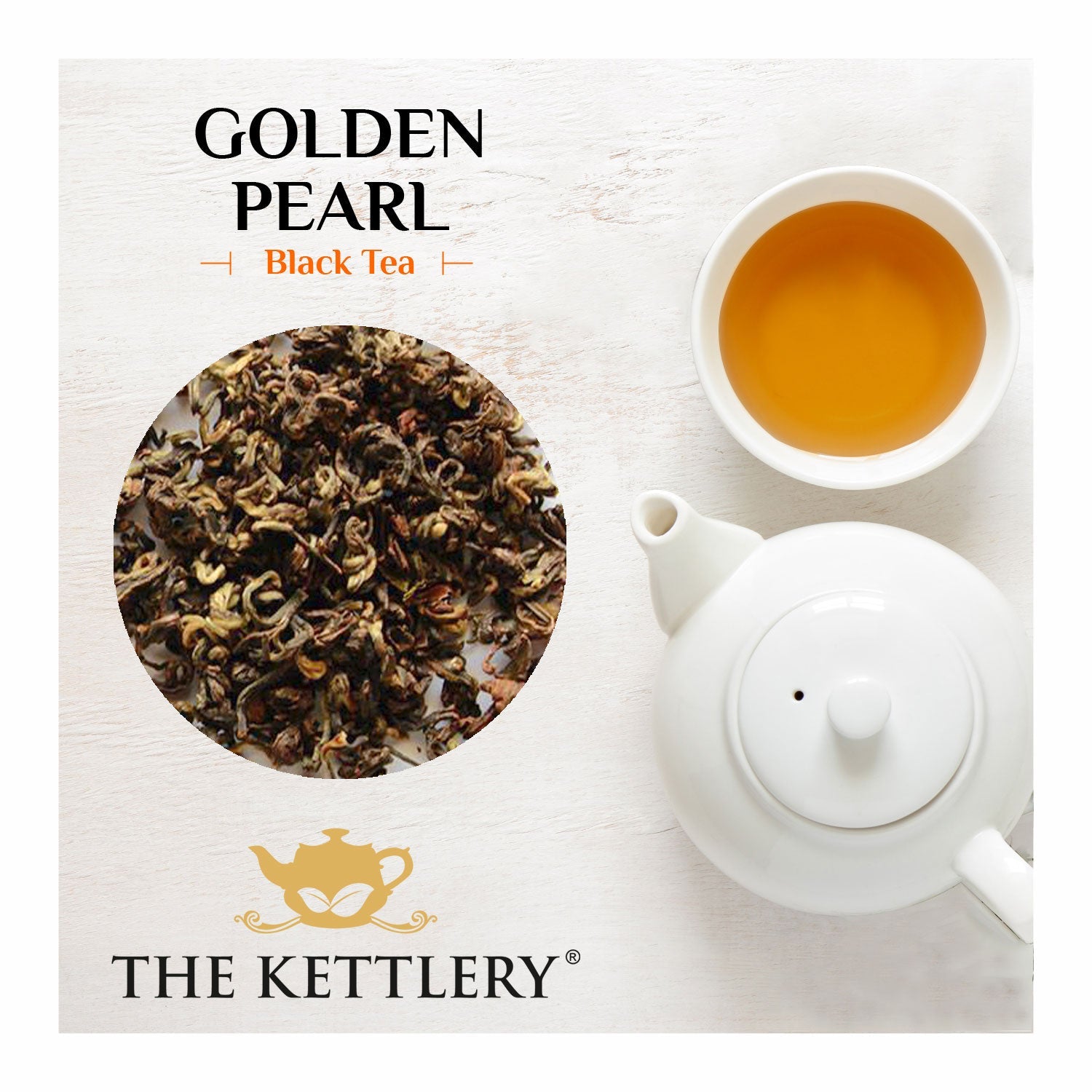 Organic Golden Pearl Darjeeling Black Tea-0