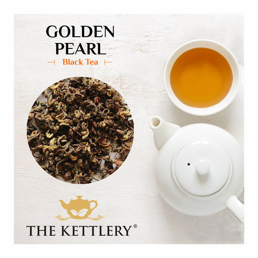 Organic Golden Pearl Darjeeling Black Tea-0