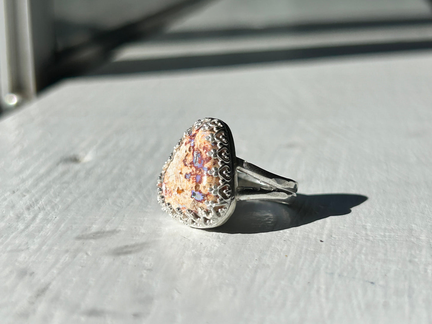 Fire Opal Statement Ring #128-0