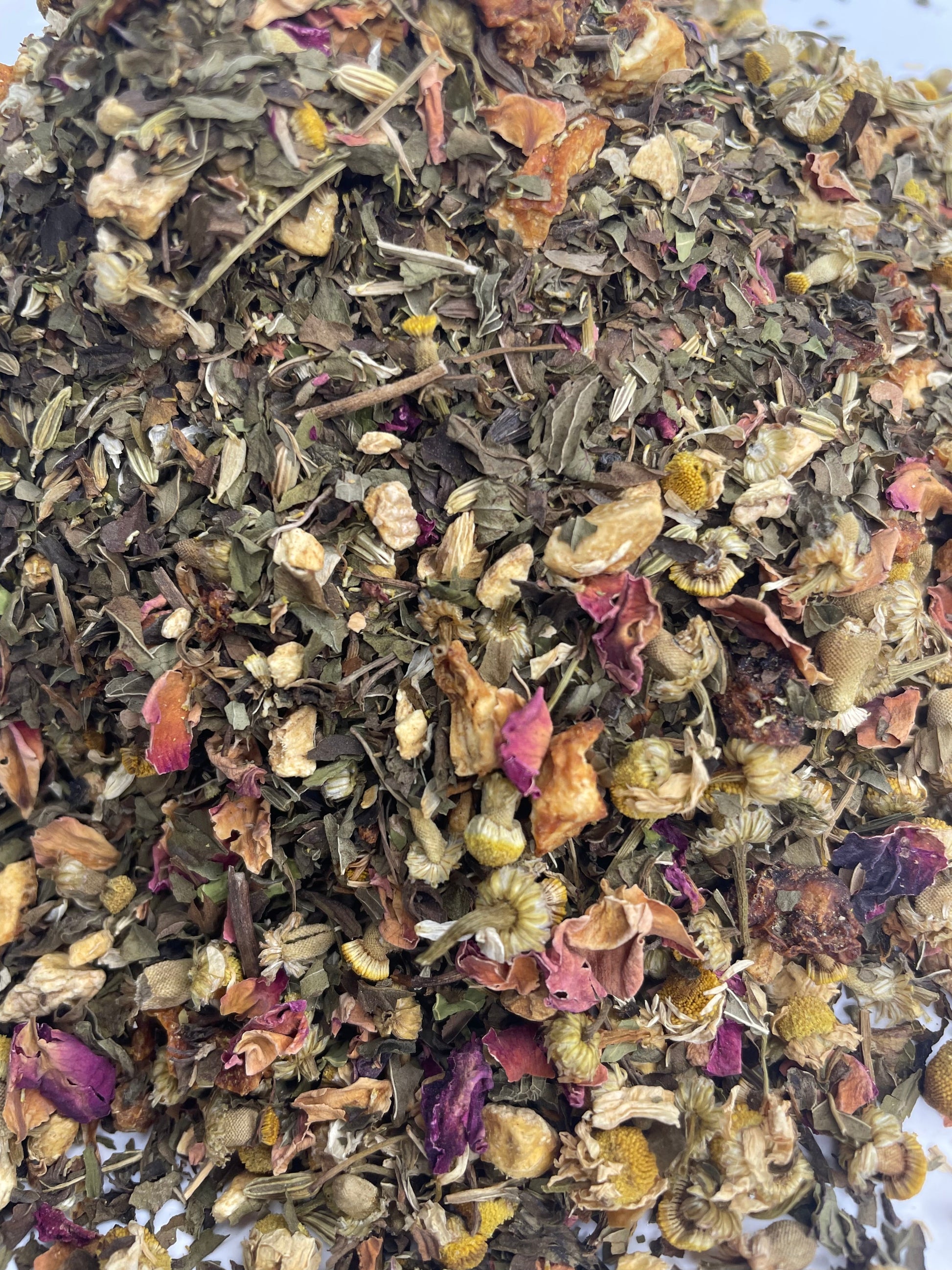 Witchy Pooh's Bubble Gut Relief Loose Leaf Herbal Functional Tea, Caffeine Free, For Digestive Issues-1