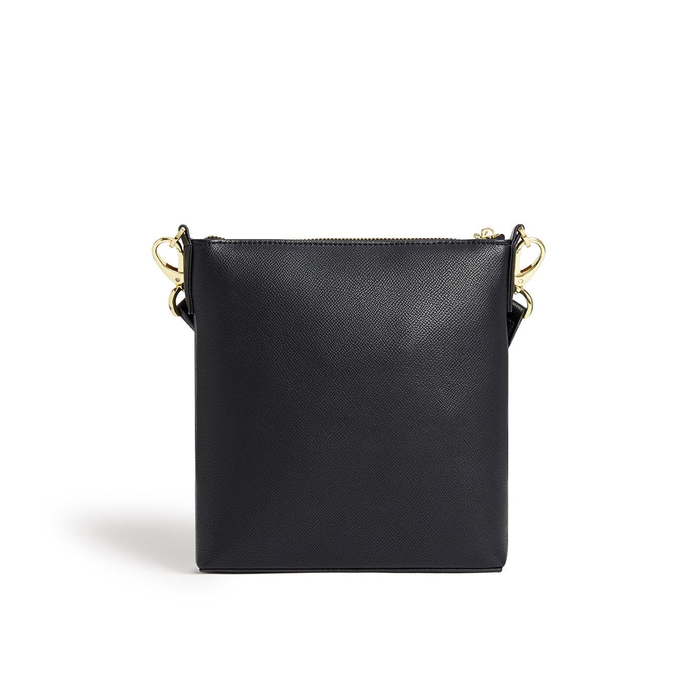 Raven Black Vegan Crossbody Bag-2