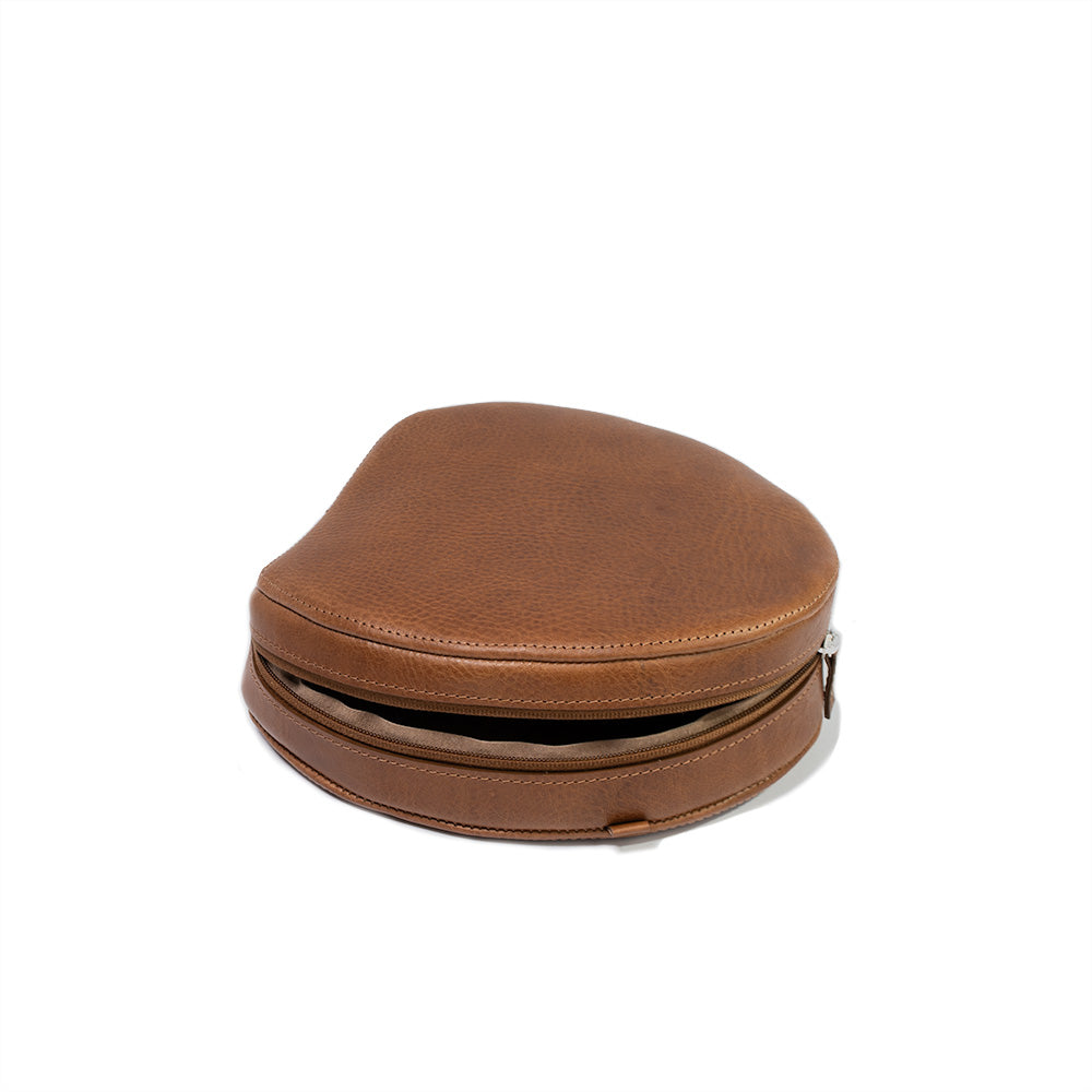 Leather Case for AirPods Max (Brown)-0