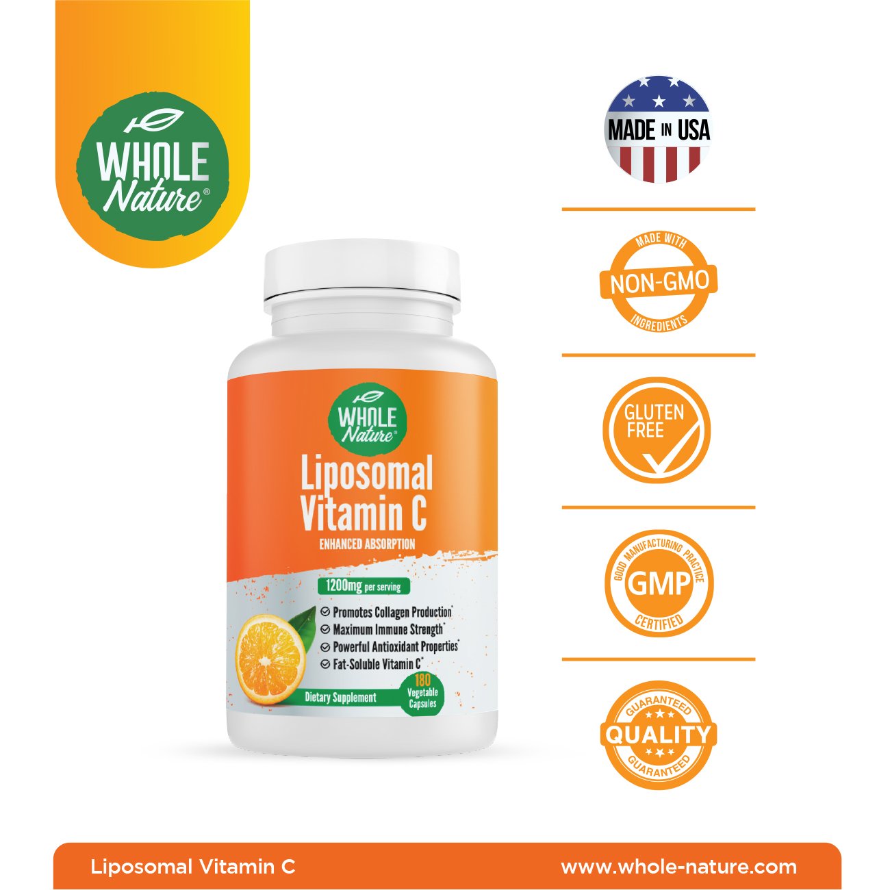 Whole Nature Liposomal Vitamin C 1200 mg-2