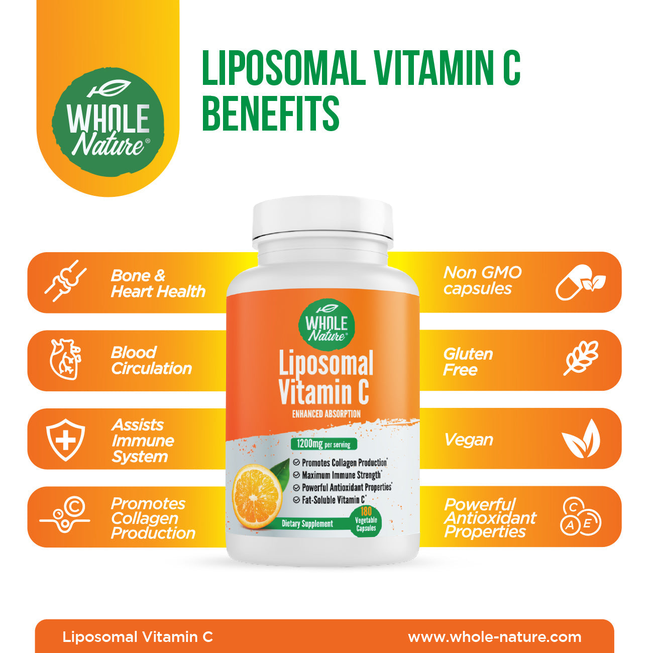 Whole Nature Liposomal Vitamin C  1200 mg-7