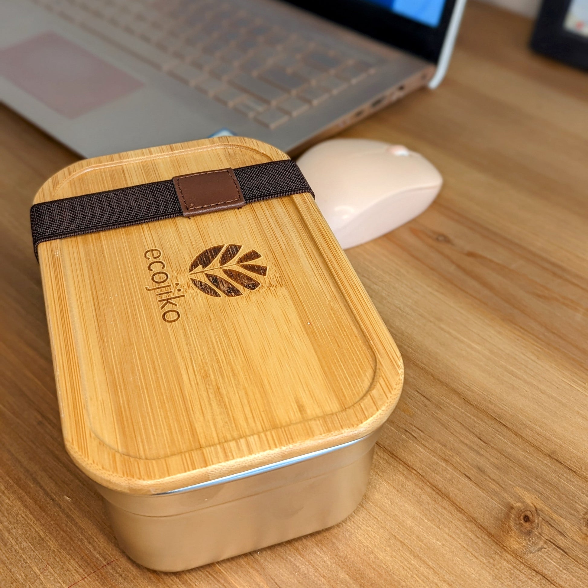 Natural Bamboo & Stainless Steel Lunch Box-8