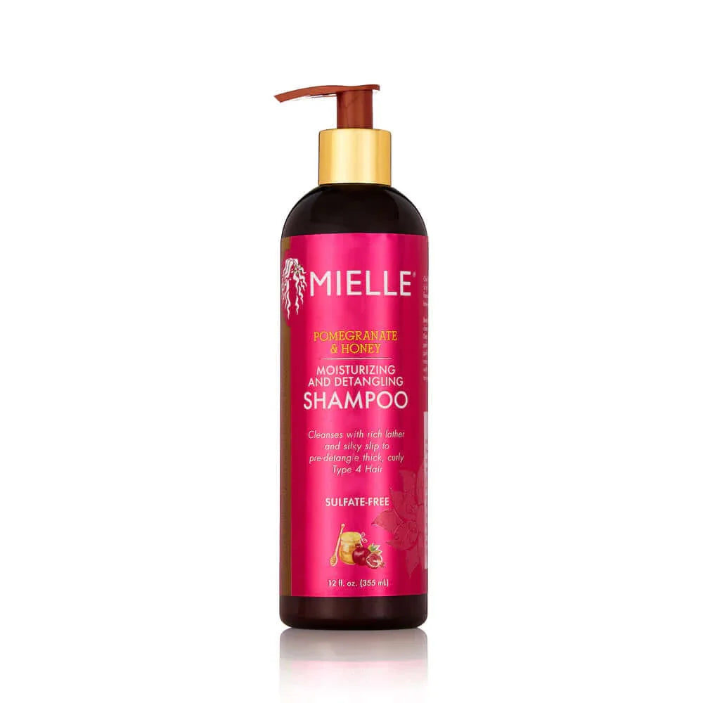 Mielle Organics Pomegranate & Honey Moisturising and Detangling Shampoo 355ml-0
