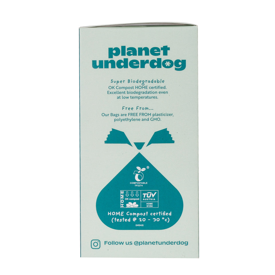 120 Planet Underdog Compostable Dog Poop Bags - Green Box-4