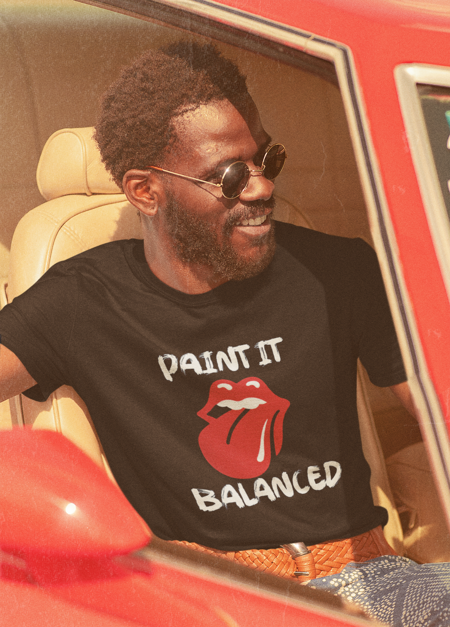 Paint it Balanced Unisex Organic Tee-0