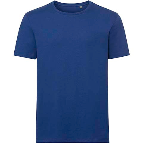 Russell Authentic Tee Pure Organic - Bright Royal-0