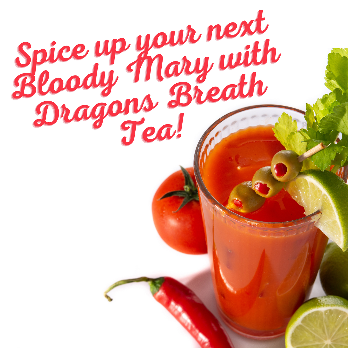 Witchy Pooh's Dragon's Breath Loose Leaf Spicy Chai Herbal Tea, Bloody Mary Mix, Caffeine Free-2