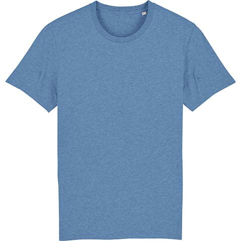 Stanley/Stella Organic Unisex Creator Iconic Vegan T-shirt - Mid Heather Blue-0