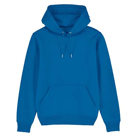 Stanley/Stella Organic Unisex Cruiser Iconic Vegan Hoodie Sweatshirt - Royal Blue-0