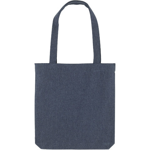 Stanley/Stella Organic Woven Vegan Tote Bag - Midnight Blue-0